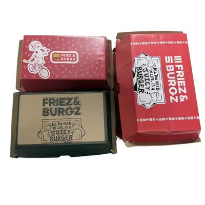 Ein guter Preis. Custom Logo Biologisch abbaubare Kraftpapierbox: Ideal für lange Burger und Hot Dogs Online