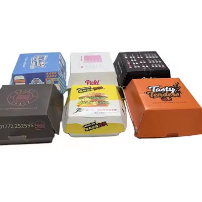 Ein guter Preis. Personalisieren Sie Ihr Logo auf Lebensmittel Burger & Fast Food Takeaway Boxen Online