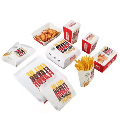 Ein guter Preis. Maßgeschneiderte Größe Burgerbox Einweg-Food Fast Food Brathähnchenbox Online