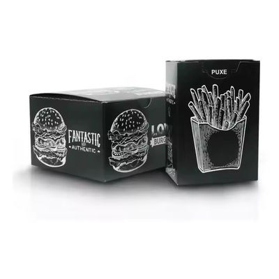 Ein guter Preis. Individuelle Burger-Box Verpackung Druck Fast-Food-Auslieferungskiste Online