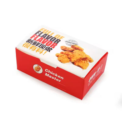 Un bon prix. Impression en gros de cartons d'emballage de hamburgers à usage unique en papier kraft biodégradable en ligne