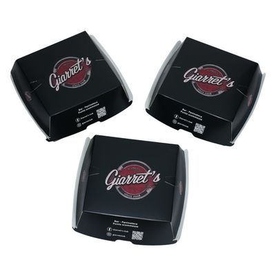 Goede prijs. Fast food takeaway box burger box aangepast logo grootte milieuvriendelijk recyclebaar karton voedselcontainer online