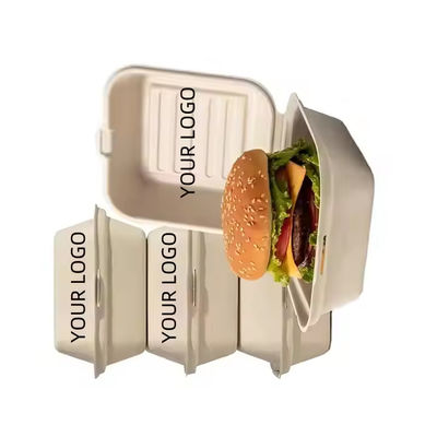 Ein guter Preis. Lackierte, biologisch abbaubare Burgerboxen für Fastfood-Verpackungen Online