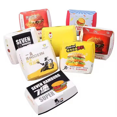 Ein guter Preis. Burgerbox günstig maßgeschneiderte, umweltfreundliche und recycelbare Verpackungspapierbox für Lebensmittel Online