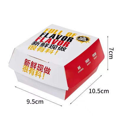 Ein guter Preis. Personalisierte biologisch abbaubare Fast-Food-Kiste für personalisiertes Logo und Form Online