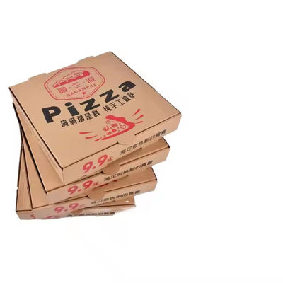 Ein guter Preis. Maßgeschneiderte sechsseckige Pizzabox umweltfreundliche und recycelbare Wellpappe-Bäckverpackung Online