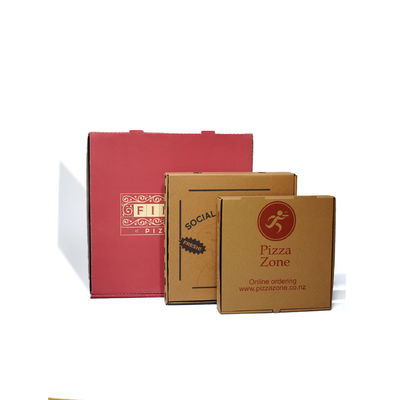 Ein guter Preis. Biologisch abbaubare Wellpappe-Fast-Food-Pizza-Box mit individueller Größe und Logo Online