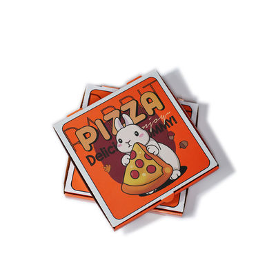Un buen precio. Contenedor de alimentos biodegradable tamaño de la caja de pizza personalizada para llevar en línea