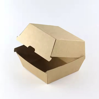 Ein guter Preis. Food Grade Papier Karton Burger Box mit individueller Größe und CMYK 4 Farbdruck Online