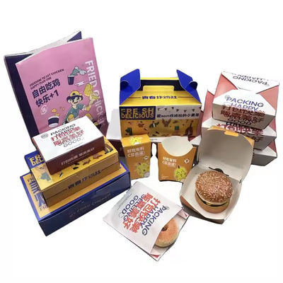 Ein guter Preis. Frittiertes Huhn Frittierte Hühnerflügel Fastfood Verpackung Großhandel Anpassung Online