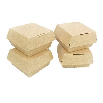 Un buen precio. Caja de comida rápida de cartón de papel personalizada Ecológica y reciclable en línea