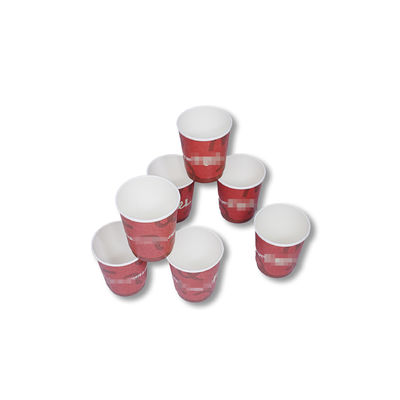 Un buen precio. Taza de papel desechable biodegradable ecológica personalizada con el logotipo del cliente en línea