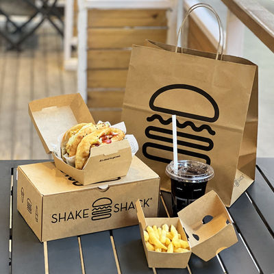 Ein guter Preis. Auf Wunsch gedruckte Hamburgerbox auf Wunsch mitnahmebox umweltfreundliche Hamburgerpackungskiste Online