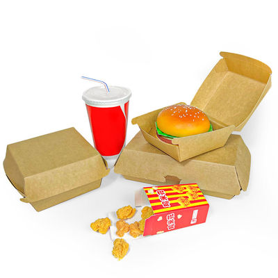 Ein guter Preis. Persönlich gestaltete Burgerbox Großhandel Anpassung Klappburgerbox Online