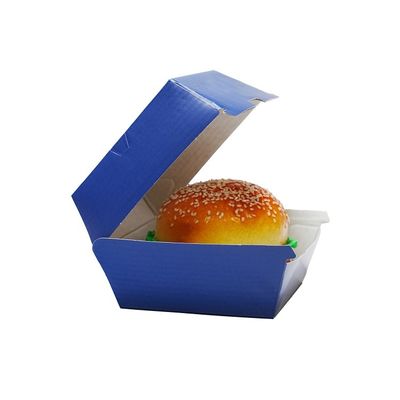 Goede prijs. Burger Box Wholesale Customized Logo Biodegradable Corrugated Paper Fast Food Box online