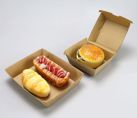 Good price Stackable custom burger box with ventilation holes eco-friendly and customizable packaging online