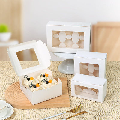 Un bon prix. Wholesale customized food grade windowed cake boxes en ligne
