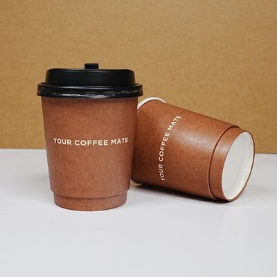 Un bon prix. Gobelet en papier pour café chaud enduit, sans plastique, jetable, vente en gros, personnalisé, écologique et compostable en ligne