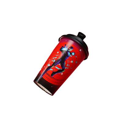 Bom preço. Copo de papel de café descartável de parede dupla ecológico personalizado com logotipo personalizado de 8oz 16oz on-line