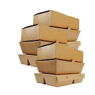 Ein guter Preis. Eco-friendly customized food grade disposable fast food salad restaurant takeaway paper box Online