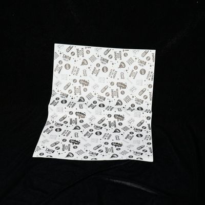 Un buen precio. Papel de embalaje antigrasa para hamburguesas y sándwiches, personalizado con logotipo e impresión ecológica, apto para alimentos en línea