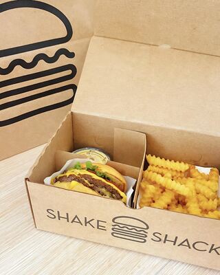 Un bon prix. Boîte à burger à clapet en carton ondulé personnalisé - Emballage de restauration rapide éco-certifié en ligne
