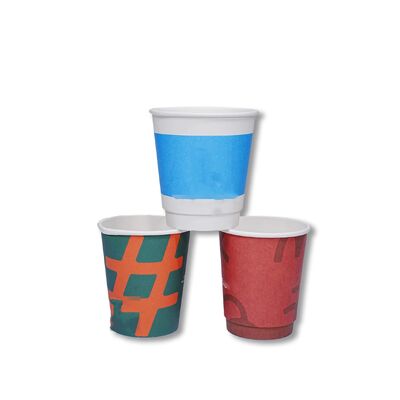 Harga yang bagus Grosir ramah lingkungan biodegradable ukuran khusus cangkir kertas kopi sekali pakai untuk minuman on line