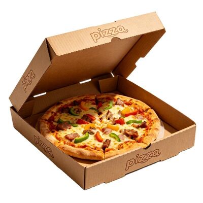 Good price Wholesale Custom Printed Logo Recyclable Corrugated Paper Pizza Box - Eco-Friendly Food Packaging online