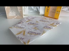 PE-beschichtetes Wachs-fettenfestes Lebensmittelverpackungspapier gebratene Hühnerburger Verpackung personalisiert