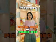 Einweg-Kaffeebecher aus Papier, ein- und doppelwandig, umweltfreundlich, mit individuellem Logo